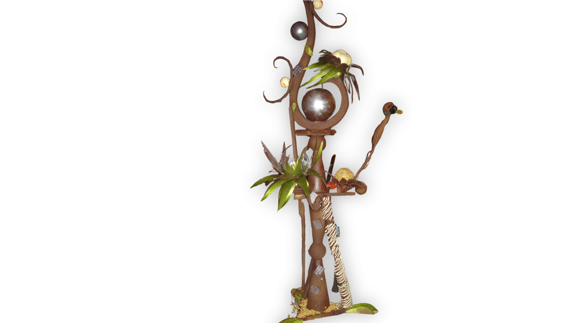 Monumentale chocoladecreatie voor het Belgisch paviljoen
