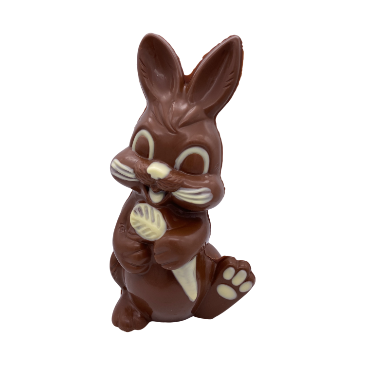 Konijn met wortel 28 cm Melk Bi-Color