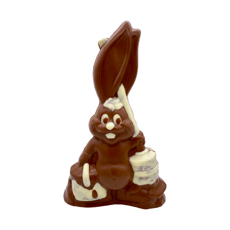 Schilderkonijn 28 cm Melk Bi-Color