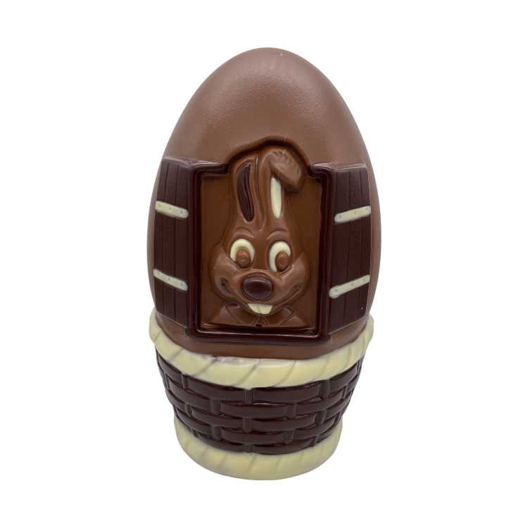 Konijnenhuis 28 cm Melk Tri-Color