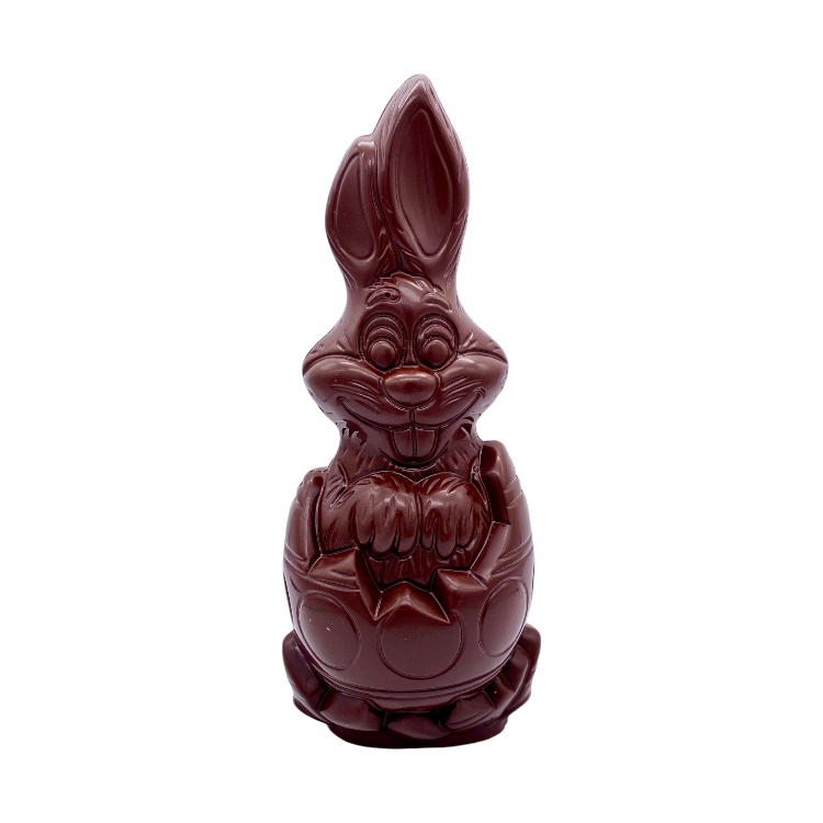 Haas uit ei 25 cm Fondant Uni-Color