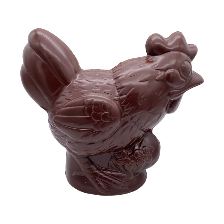Kip met ei 25 cm Fondant Uni-Color