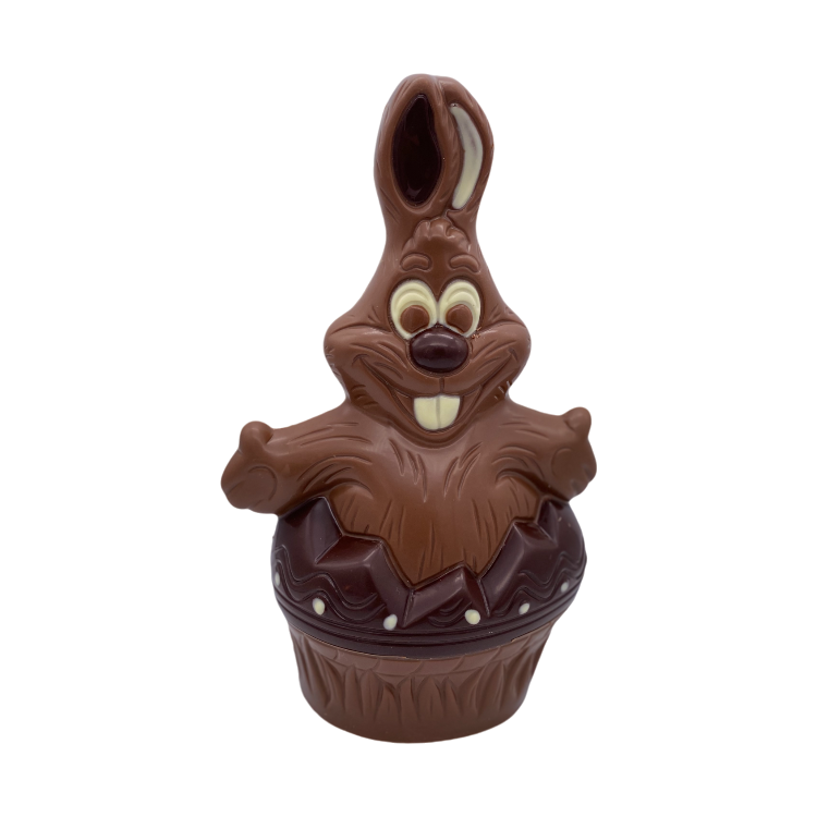 Konijn met armen open 24 cm Melk Tri-Color