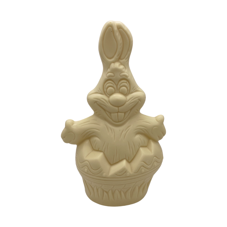 Konijn met armen open 24 cm Wit Uni-Color