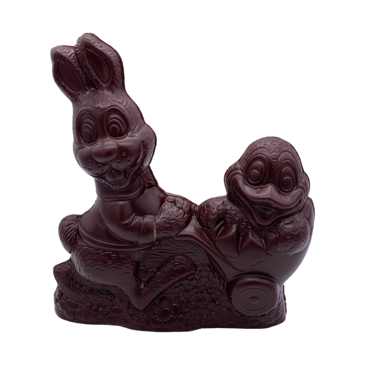 Haas met eend 20 cm Fondant Uni-Color