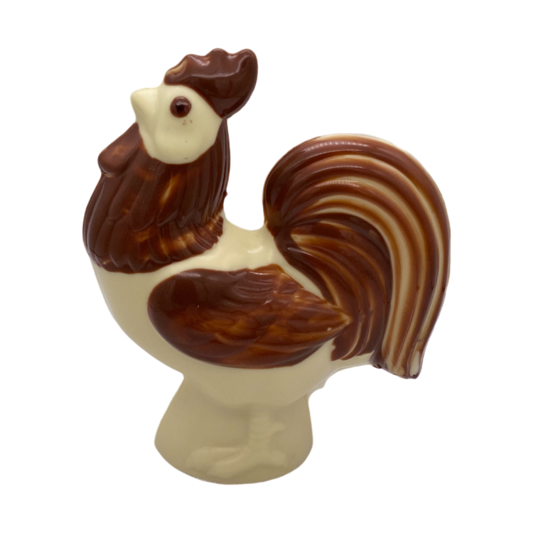 Haan 17 cm Wit Bi-Color