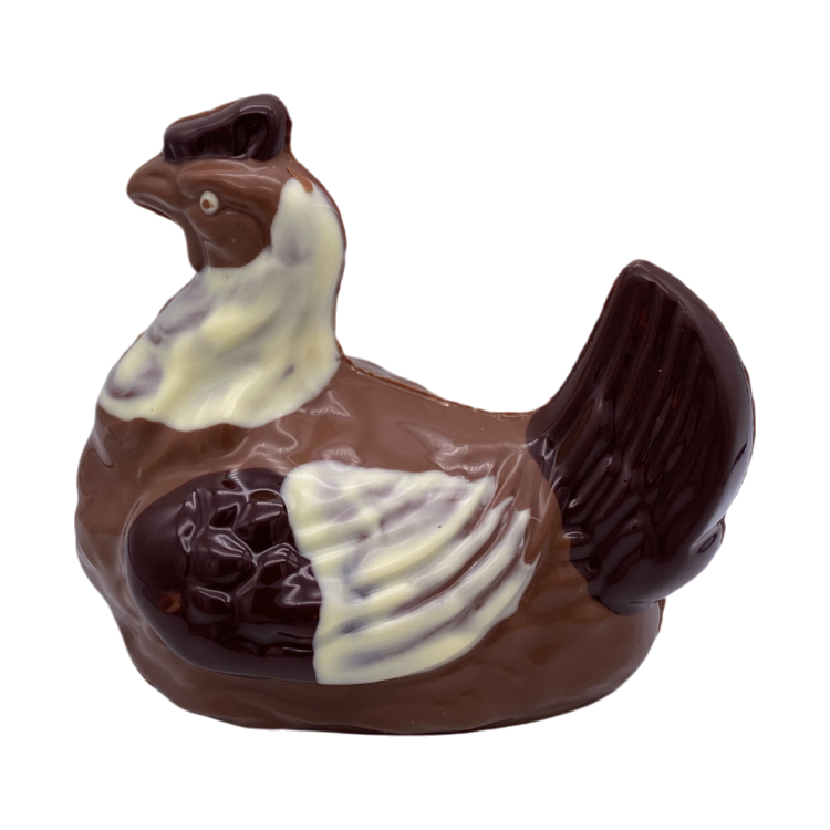 Kip 15 cm Melk Tri-Color