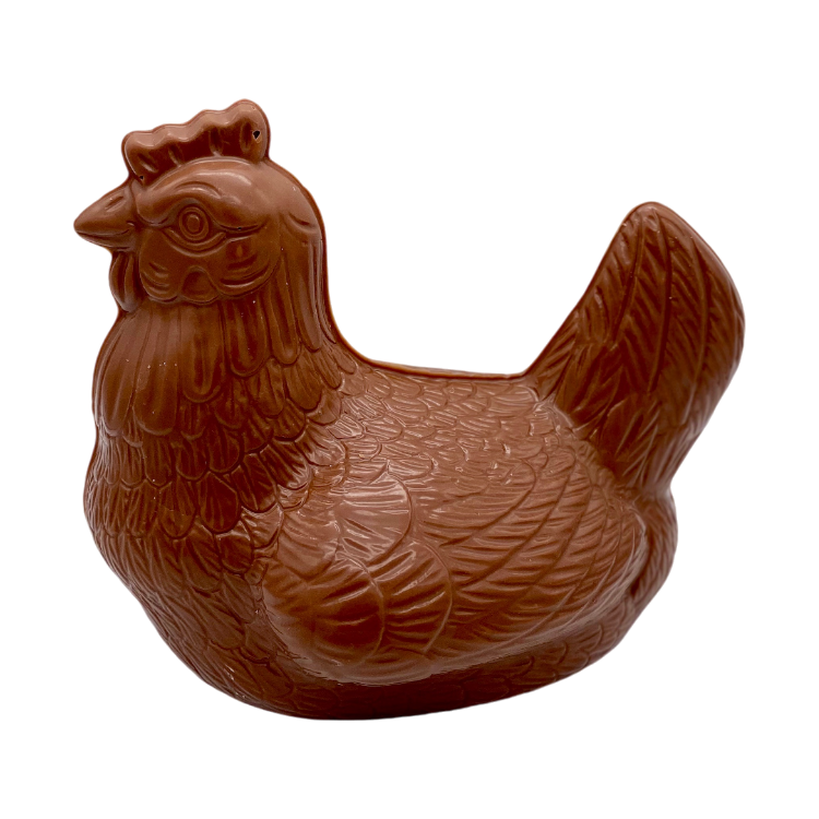 Kip 15 cm Melk Uni-Color