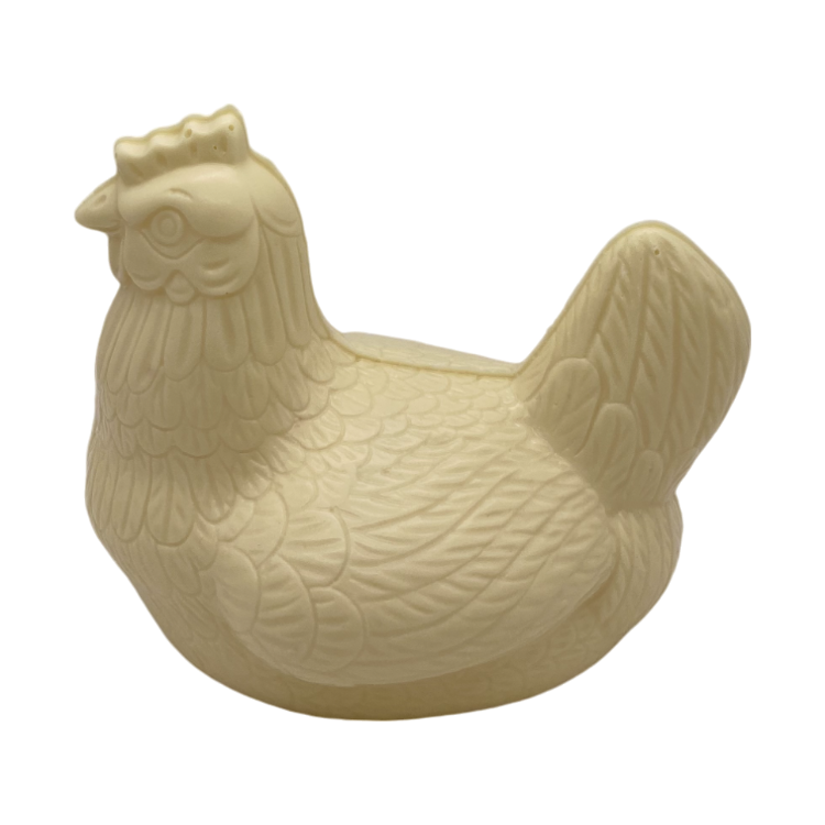 Kip 15 cm Wit Uni-Color